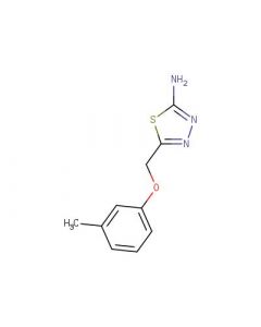 Astatech 5-((M-TOLYLOXY)METHYL)-1,3,4-THIADIAZOL-2-AMINE; 0.25G; Purity 95%; MDL-MFCD01028941